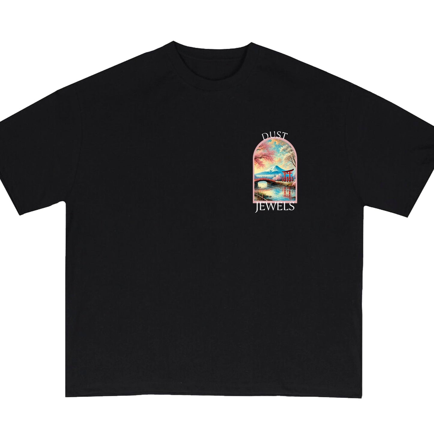 Tokyo Series Fuji Black Tee