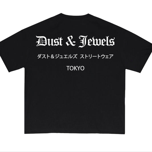 Tokyo Series Logo  Black Tee
