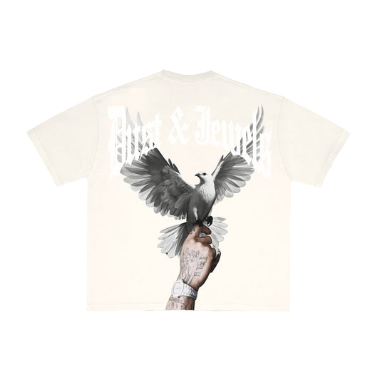 Raising Doves Bone Tee