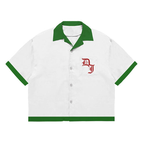 The Island White tee
